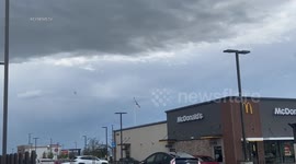 Murrieta Brief Thunderstorm Brings Heavy Rain in Los Angeles, CA, USA