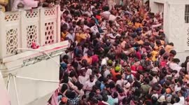 Worshipers injured when temple railing collapse during Hindu festival celebrations