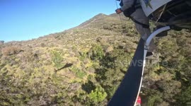 Injured Hiker Rescued from Skyline Park-Trail in Daring Operation in Napa County, CA, USA