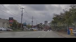 Accident: Black Car Hits Man Off His Scooter