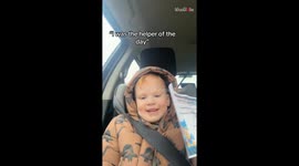 Super honest nursery kid makes funny confession after winning 'helper of the day' certificate