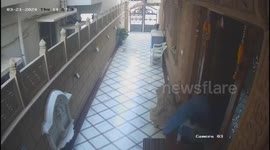 Mother - Daughter duo bravely hase two gun-toting intruders who opened two rounds of fire in Begumpet, Hyderabad