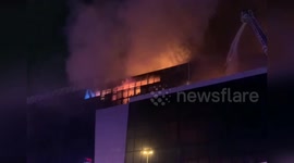 Russia concert hall attack fire tackled by helicopters
