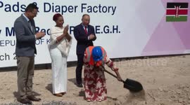 Chinese company expands operations in Kenya to boost manufacture of sanitary products