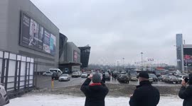 Aftermaths of the attack at concert hall in Moscow, Russia