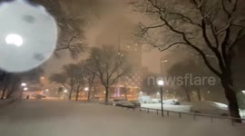 US: Record Snowfall Hits Minneapolis Causing Delays And Cancellations At Airport