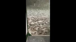 Huge egg-size hailstones strike China’s Yiwu City, clobbering cars on roads