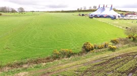 Drone Footage Of Tom Duffy's Circus Tent