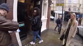 The new Doctor Who assistant Pearl Mackie meets a fan