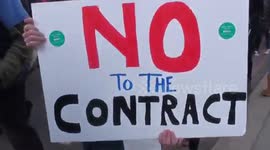 Where Are You, Jeremy? by Junior Doctors on Westminster Bridge