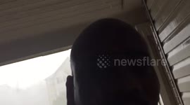 VICIOUS THUNDER / HAIL STORM IN WOODBRIDGE VIRGINIA