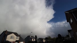 Beautiful storm cell engulfs Cookstown
