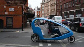 Get yourself on the Pedal-Powered Rickshaw, London, United Kingdom