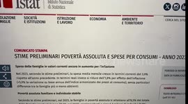 One out of 10 Italians in absolute poverty last year: report