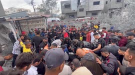 Recovering Casualties and Martyrs in Gaza's Devastation