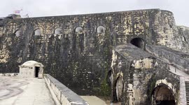 Main Battery at Castillo San Felipe del Morro in Old San Juan, Puerto Rico