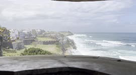 Westward View from Castillo San Cristóbal in Old San Juan, Puerto Rico