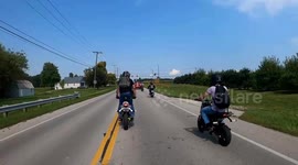 Grom Motorcycle Stoppie/Endo Stunt Crash