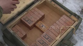 Russian sappers use more than 440 lbs of explosives to protect three settlements from flooding