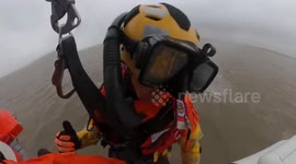 USCG Rescues Sailors from Sinking Boat Near Mobile, AL, USA