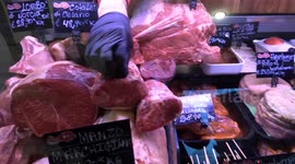 Holy Week is a period in which Catholics decide not to eat meat in Rome, Italy