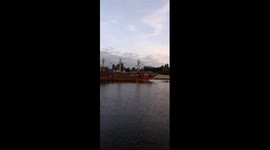 This Pirate Restaurant vessel is in Swienemunde, Polen and every day, by summer time used to manouver by our ship