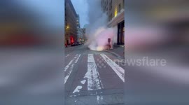 Steam Storms Downtown San Francisco, USA