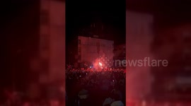 Jordanians March On Israeli Embassy in Amman