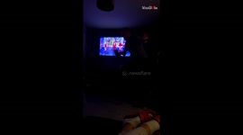 The husband embarrassingly danced along to Ant and Dec's End of the Show Show.