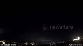 Space scientists investigate mystery object over Mediterranean