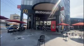 McDonald's in Taiwan damaged by 7.4-magnitude earthquake