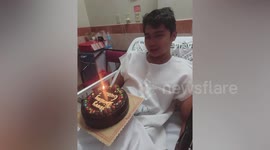 Teenager hospitalised for 'brain infection' after popping massive pimple on nose