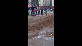 Children rescued from quagmire in Solnechnogorsk