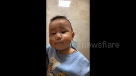 Little Boy Singing 