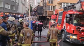9 suspects detained in Istanbul, Turkey fire; investigation continues