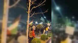 Turks March To Support Palestine in Konya, Turkey