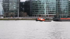 GPS IONIA Boat past more london riverside, London, United Kingdom