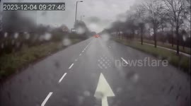 Dramatic Collision Triggers Liverpool Highway Chaos in UK