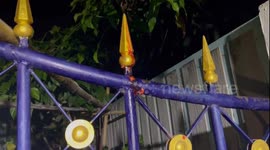 British pensioner, 65, impaled on garden railings after 'trying to climb into house while drunk'