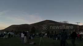 Eclipse enthusiasts in New Hampshire revel in totality phase of solar eclipse