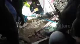 Lebanese man rescued from rubble after 24 hours