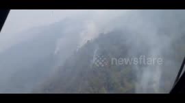 Guatemalan Army Conducts High-Stakes Aerial Mission to Combat Forest Inferno