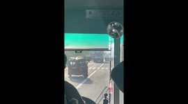 Driverless tuk-tuk goes haywire spinning round in circles