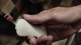 Police investigate after razor blade allegedly found in soap in China