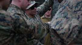 U.S. Marines Conduct Pistol Training in Korea for Combat Readiness