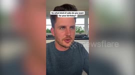 Tot obsessed with safety signage had sign-themed birthday party with 