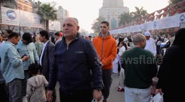 Displaced Palestinian family from Gaza celebrates first Eid Al-Fitr in Cairo, Egypt