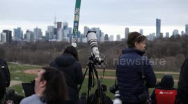 Solar Eclipse 2024 in Toronto, Canada