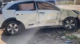 Israeli forces assassinate a Palestinian after shooting at a vehicle in Tubas