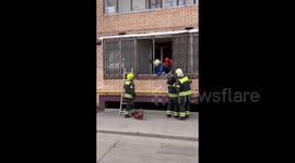 400-kilogram man rescued from Moscow apartment after heart emergency